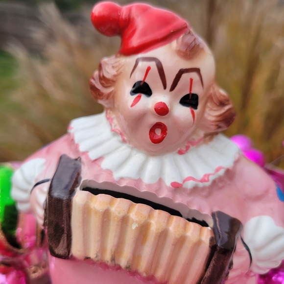 Vintage Clown Bank ~ 1960s? Japan ~ Cute & Kitschy! ~ Fun Décor Item ~ VGUC - Picture 11 of 16